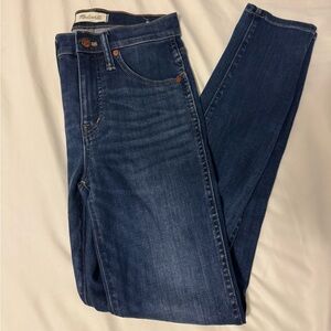 Lightly worn Madewell High-rise Skinny jeans, size 24